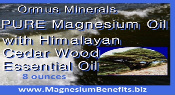 Ormus Minerals PURE Magnesium Oil with Himalayan Cedar Wood